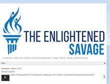 Tablet Screenshot of enlightenedsavage.com